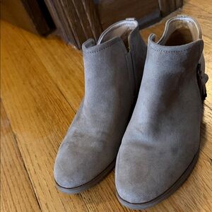 Tan Suede Ankle Boots